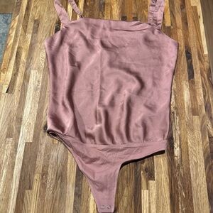 Abercrombie and Fitch satin body suit size xs